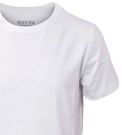 Hound -T-Shirt - Basic - Weiß