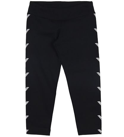 EA7 Leggings - Svart m. Logotyper