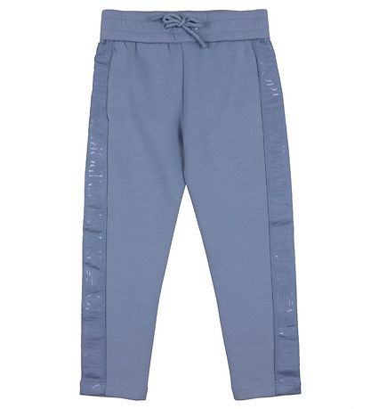 Emporio Armani Byxor - Dammblå m. Logorand