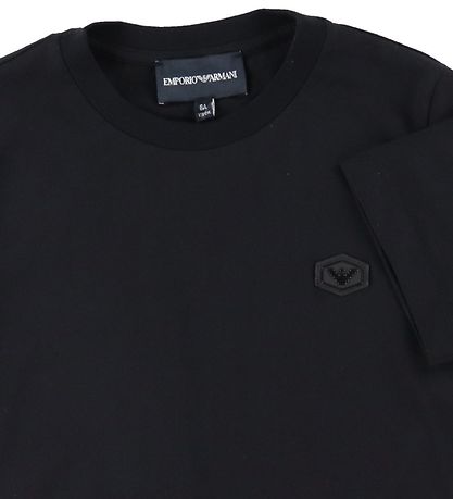 Emporio Armani Stuttermabolur - Svart