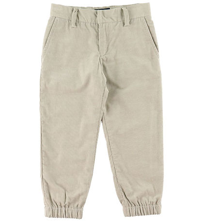 Emporio Armani Corduroy Trousers - Light Beige