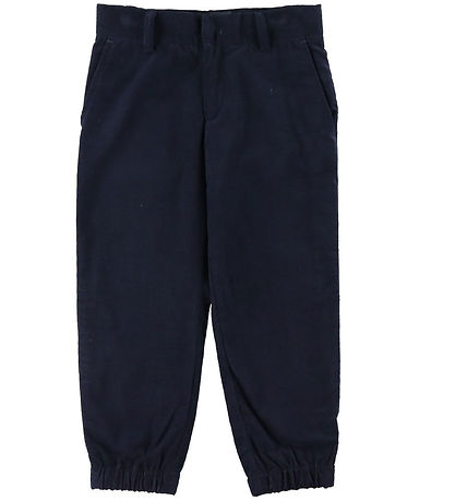Emporio Armani Corduroy Trousers - Blue Navy