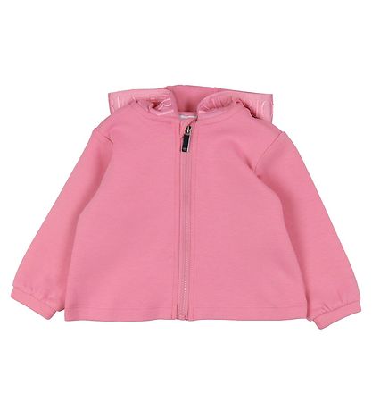 Emporio Armani Byxor/Cardigan - Flamingo m. Logorand