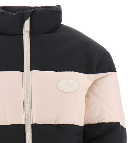 Emporio Armani Puffer Jacket - Blue Navy w. Cream