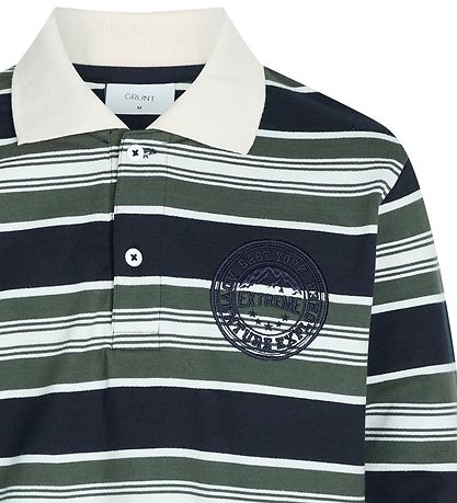 Grunt Poloshirt - Alexius LS Tee - Navy