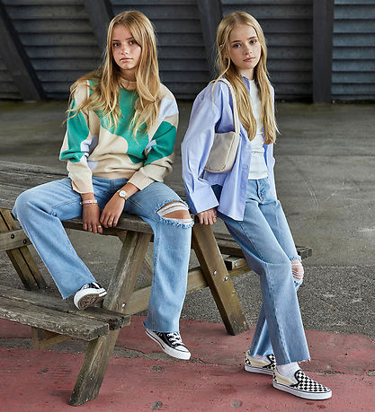 Hound Jeans - Rifið Gallaefni - Light Blue Gallaefni
