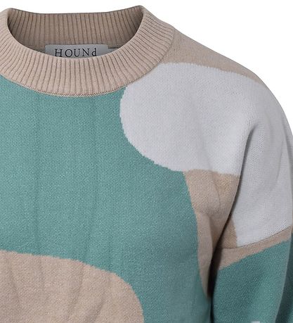 Hound -Bluse - Pattern - Sand