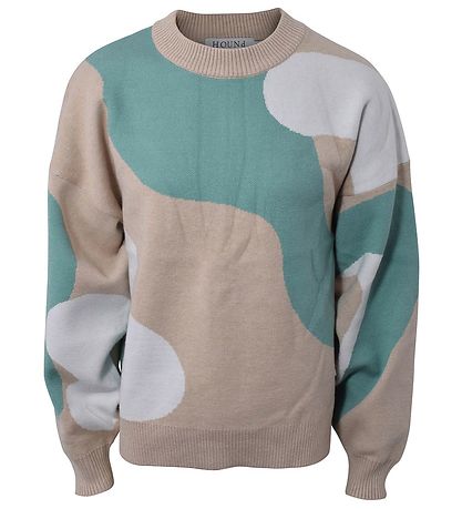 Hound -Bluse - Pattern - Sand