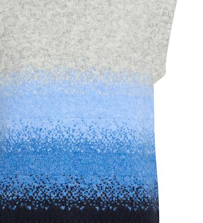 Grunt Väst - Charlotte Stickad Väst - Grey Melange