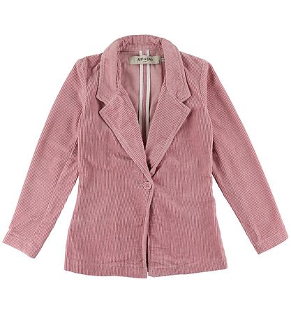 Add to Bag Blazer - Flauel - Bleikt