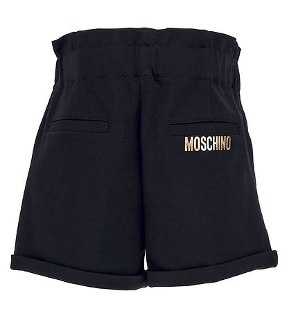 Moschino black shorts hotsell