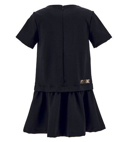 Moschino Kleid - Schwarz m. Print 