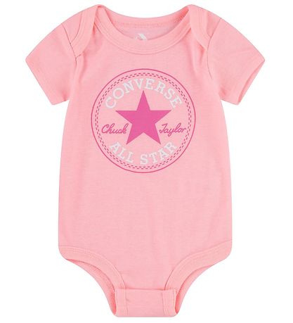 Converse Gift Box - Bodysuit s/s w. Beanie and Booties - Pink