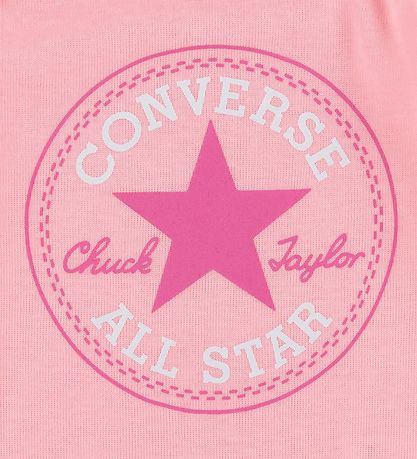 Converse Gift Box - Bodysuit s/s w. Beanie and Booties - Pink