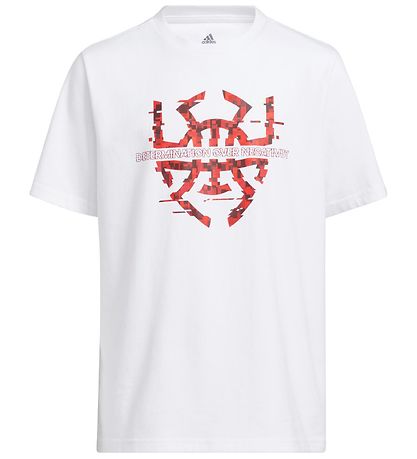 adidas Originals Stuttermabolur - Y D.O.N - Hvítur