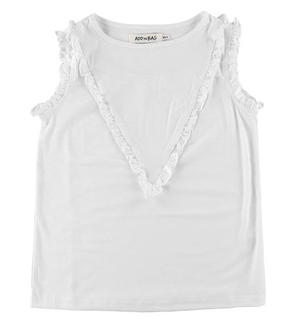 Add to Bag Top - White