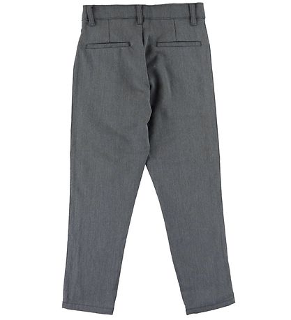 Add to Bag Trousers - Grey/White