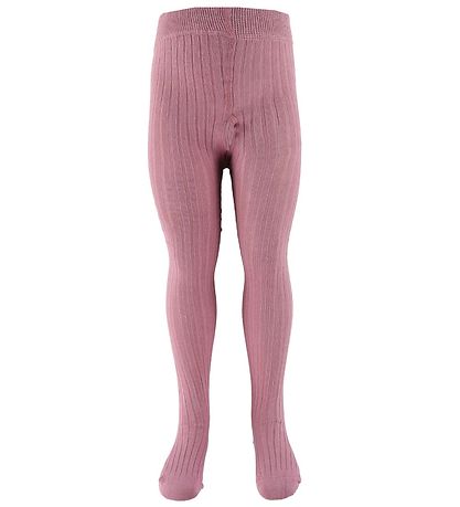 Minymo Strumpfhosen - 2er-Pack - Rib - Orchid Haze