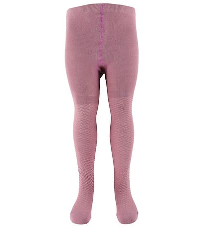 Minymo Tights - 2-Pack - Orchid Haze w. Pattern