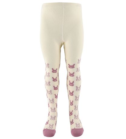 Minymo Strumpfhosen - 2er-Pack - Orchid Haze m. Muster