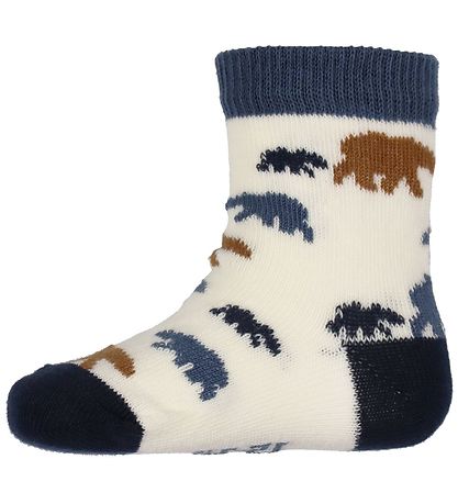 Minymo Socks - 5-Pack - Total Eclipse w. Pattern