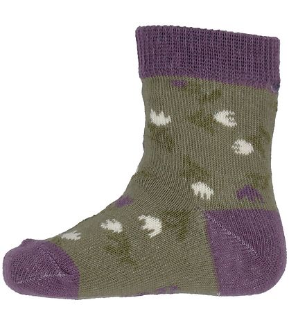 Minymo Socks - 5-Pack - Ochid Haze w. Pattern
