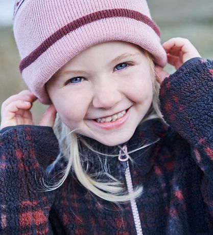 Color Kids Fleece Jacket - Zephyr w. Pattern