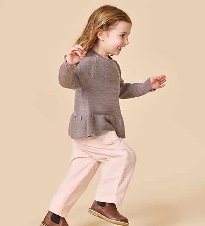 Copenhagen Colors Blouse - Knitted - Wool - Natural Melange