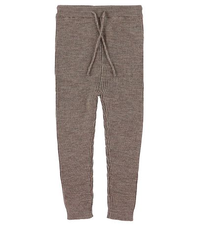 Copenhagen Colors Trousers - Knitted - Wool - Natural Melange