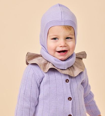 Cagoule Copenhagen Colors - Tricoté - Laine - 1-couche - Lavende
