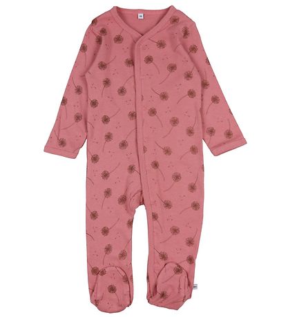 Pippi Baby Strampler - Schlafanzug - 2er-Pack - Dusty Rose