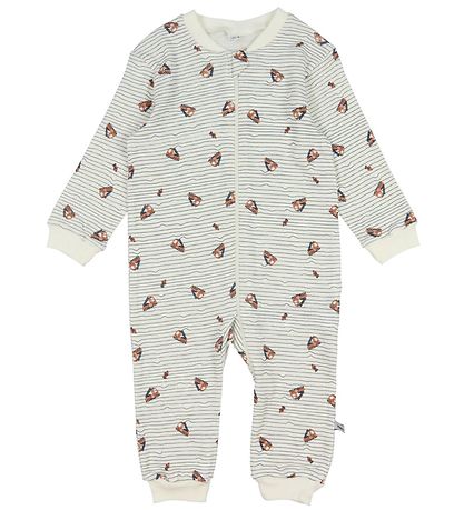 Pippi Baby Strampler - Schlafanzug - 2er-Pack - Deep Lichen Gree