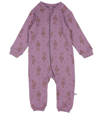 Pippi Baby Strampler - Schlafanzug - 2er-Pack - Dusty Rose