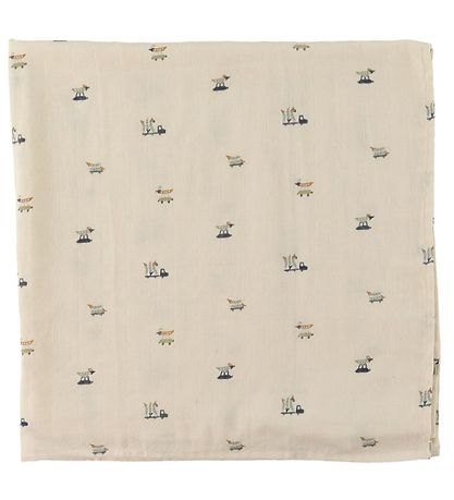 Pippi Muslin Cloths - 3-Pack - 70x70 cm - Celestial Blue