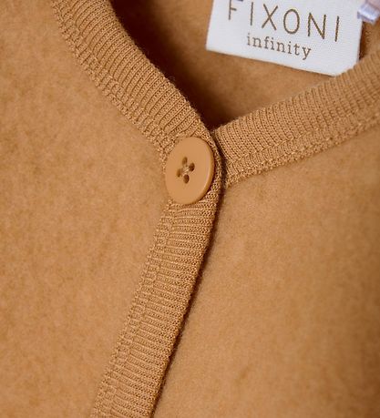 Fixoni Cardigan - Ull - Brown Sugar