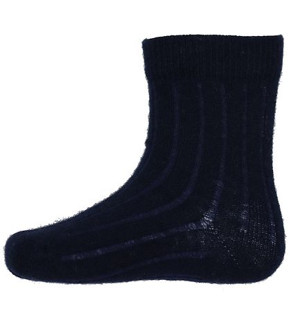 Minymo Socks - Rib - 3-Pack - Dark Navy