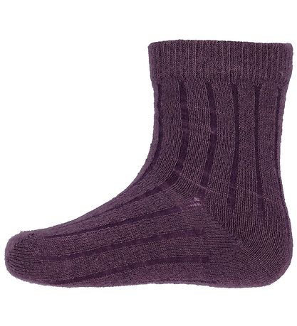 Minymo Socks - Rib - 3-Pack - Orchid Haze