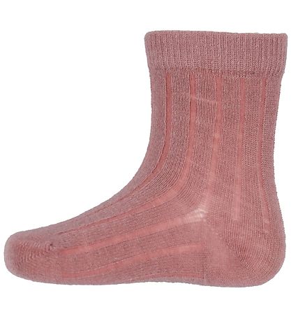 Minymo Socks - Rib - 3-Pack - Orchid Haze