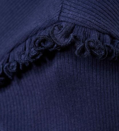 Minymo Blouse - Rib - Dark Navy
