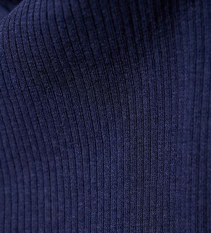 Minymo Leggings - Rib - Dark Dökkblátt
