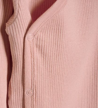 Minymo Wrap samfella L/æ - Rib - Misty Rose