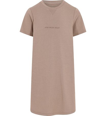 JBS Nightdress s/s - Bamboo - Caramel