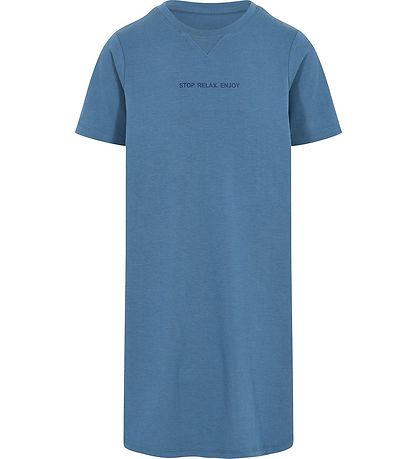 JBS Nightdress s/s - Bamboo - Blue