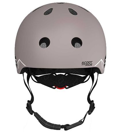 Scoot and Ride Bicycle Helmet - Brown Lines