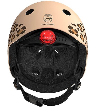 Scoot and Ride Bicycle Helmet - Leopard