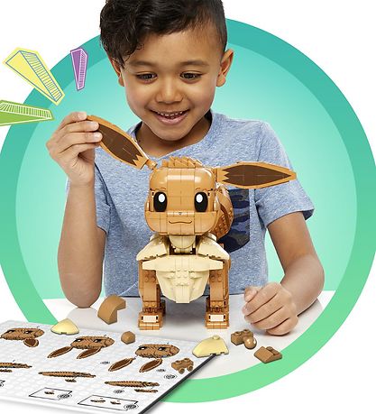 MEGA Pókemon mynd - Jumbo Eevee - 824 Partar