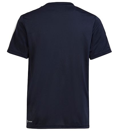 adidas Performance Stuttermabolur - U TR-ES 3S T - Dökkblátt/Hví