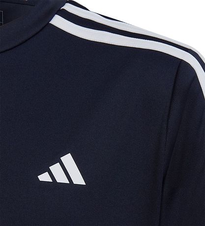 adidas Performance Stuttermabolur - U TR-ES 3S T - Dökkblátt/Hví