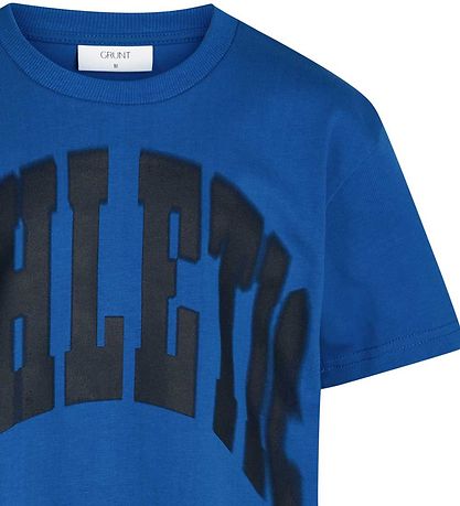 Grunt Stuttermabolur- Jaxtyn - Royal Blue