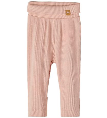 Name It Byxor - NbnWild - Rib - Rose Smoke